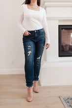 Load image into Gallery viewer, Mid-Rise Destroyed Relaxed Fit Judy Blue Jeans