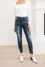 Load image into Gallery viewer, Mid-Rise Destroyed Relaxed Fit Judy Blue Jeans
