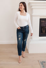 Load image into Gallery viewer, Mid-Rise Destroyed Relaxed Fit Judy Blue Jeans