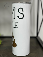 Load image into Gallery viewer, Mom&#39;s Little... Custom Name 20oz Skinny Tumbler