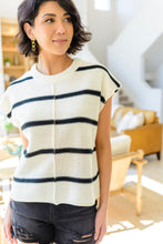 Load image into Gallery viewer, More or Less Striped Sleeveless Sweater
