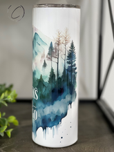 Load image into Gallery viewer, Mountains Are Calling 20oz Skinny Tumbler