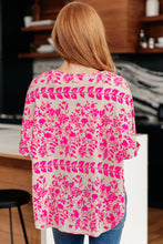 Load image into Gallery viewer, My Bae Boyfriend Top in Pink and Beige