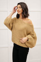 Load image into Gallery viewer, Natural Beauty Knit Sweater in Taupe