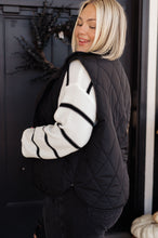 Load image into Gallery viewer, Neither Here Nor There Puffer Vest in Black