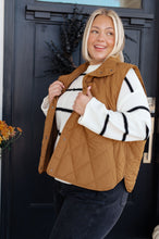 Load image into Gallery viewer, Neither Here Nor There Puffer Vest in Camel