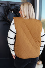 Load image into Gallery viewer, Neither Here Nor There Puffer Vest in Camel