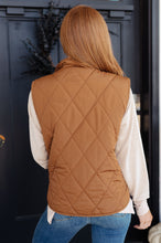 Load image into Gallery viewer, Neither Here Nor There Puffer Vest in Camel