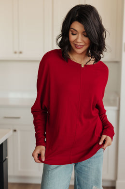 DOORBUSTER: Never Too Confident Long Sleeve Top