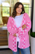Load image into Gallery viewer, Keep On Driving Checkered Cardigan