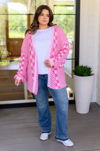 Load image into Gallery viewer, Keep On Driving Checkered Cardigan