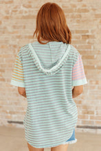 Load image into Gallery viewer, New Light Color Block Striped Hoodie