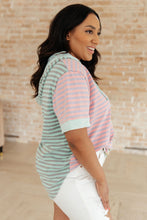 Load image into Gallery viewer, New Light Color Block Striped Hoodie