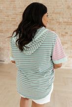 Load image into Gallery viewer, New Light Color Block Striped Hoodie