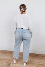 Load image into Gallery viewer, New Me Distressed Risen Jeans