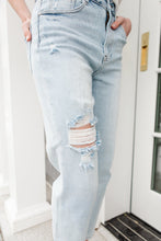 Load image into Gallery viewer, New Me Distressed Risen Jeans