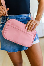 Load image into Gallery viewer, Nicky Nylon Crossbody Camera Bag in Pink