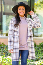 Load image into Gallery viewer, Nivia Draped Turtle Neck Tunic in Mocha