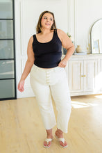 Load image into Gallery viewer, Not Too Salty High Rise Wide Leg Cropped Judy Blue Jeans