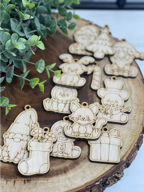 Paint Your Own Christmas Edition Wood Ornament