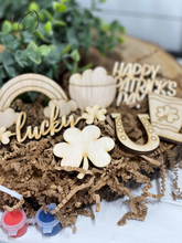 Load image into Gallery viewer, St. Patricks Day Craft Kit Volume 1 With Paint Set