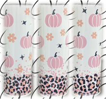 Load image into Gallery viewer, Pink Leopard Pumpkins 20oz Skinny Tumbler