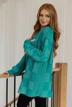 Load image into Gallery viewer, Pinky Swear Checkered Open Front Cardigan