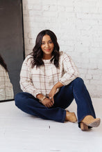 Load image into Gallery viewer, Playing In Plaid Top