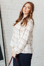 Load image into Gallery viewer, Playing In Plaid Top