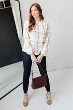 Load image into Gallery viewer, Playing In Plaid Top