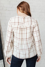 Load image into Gallery viewer, Playing In Plaid Top