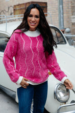 Load image into Gallery viewer, Pop Culture Zig Zag Sweater