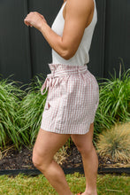 Load image into Gallery viewer, Prim &amp; Pretty Gingham Tie Shorts
