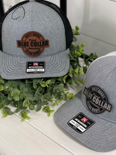 Load image into Gallery viewer, Proud Blue Collar American Patch Snapback Hat