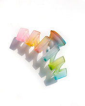 Load image into Gallery viewer, Rainbow Jelly Claw Clip Set of 4