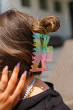 Load image into Gallery viewer, Rainbow Jelly Claw Clip Set of 4