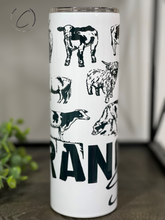 Load image into Gallery viewer, Ranchy Stuff 20oz Skinny Tumbler