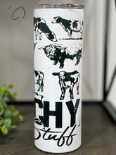 Load image into Gallery viewer, Ranchy Stuff 20oz Skinny Tumbler