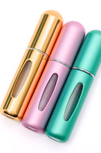 Load image into Gallery viewer, Refillable Travel Perfume Atomizer Set of 3