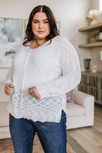 Load image into Gallery viewer, Relax With Me Knit Top in White