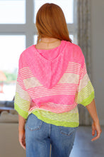 Load image into Gallery viewer, Rhyme or Reason Striped Hoodie