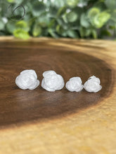 Load image into Gallery viewer, Rose Translucent Stud Earrings