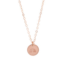 Load image into Gallery viewer, Rainbow Disc Necklace