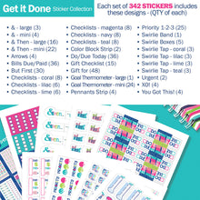 Load image into Gallery viewer, Best Planner Stickers | Family, Work, To-Dos, Events, Goals | 5 Styles