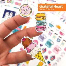 Load image into Gallery viewer, Grateful Heart Stickers | Gratitude, Positive, Good Vibes, Encouraging, Etc.