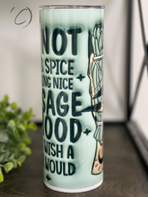 Load image into Gallery viewer, Sage &amp; Hood Inflated 20oz Skinny Tumbler