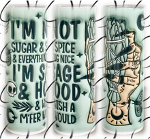 Load image into Gallery viewer, Sage &amp; Hood Inflated 20oz Skinny Tumbler