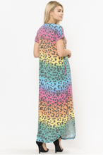 Load image into Gallery viewer, Safari Rainbow Maxi Dress