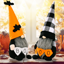Load image into Gallery viewer, Hey Boo Gnomes Set of 2