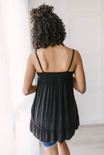 Load image into Gallery viewer, Seaside Dreams Tunic in Black